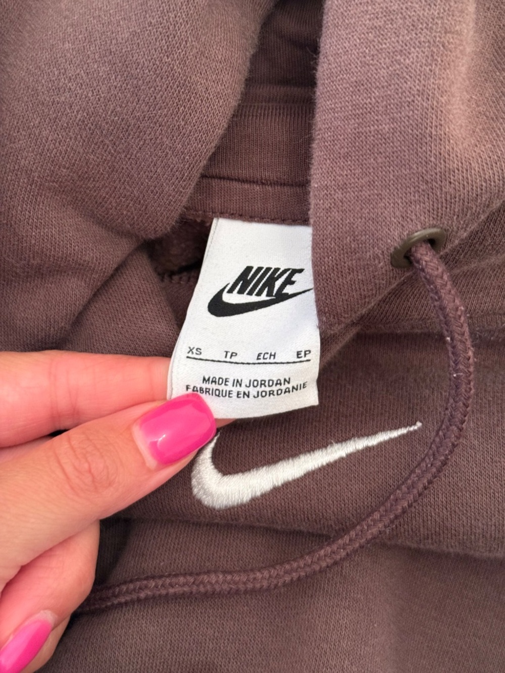 Nike Chocolate Brown Oversized Sweatsuit - Picture 8 of 9